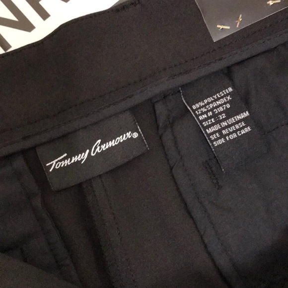 NWT Tommy Armour Dri-Logic Golf Shorts Black - Picture 9 of 16